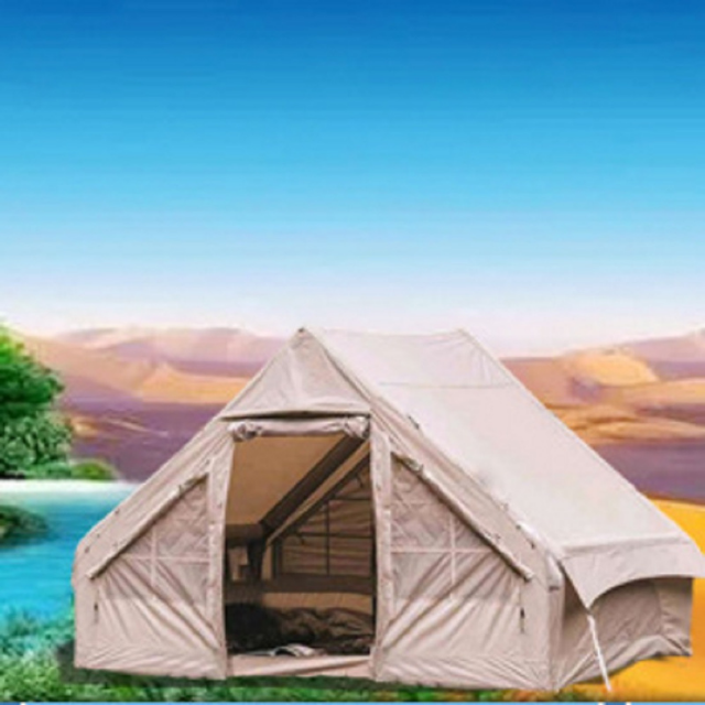 Camping Inflatable Tent Double Thickened Cotton Tent (ESG18256)