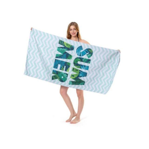 Dry Highly Absorbent Beach Blanket Cotton Beach Towel (ESG20799)
