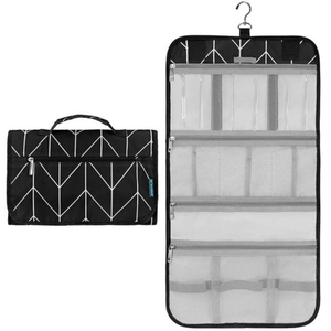 Water Resistant Makeup Organizer Travel Foldable Toiletries Bag (ESG23184)