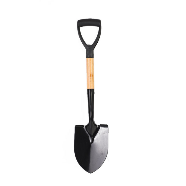 Garden Shovel Plastic D-Handle Round Point Mini Shovel Kids Shovel Digging Tool Small (ESG12065)