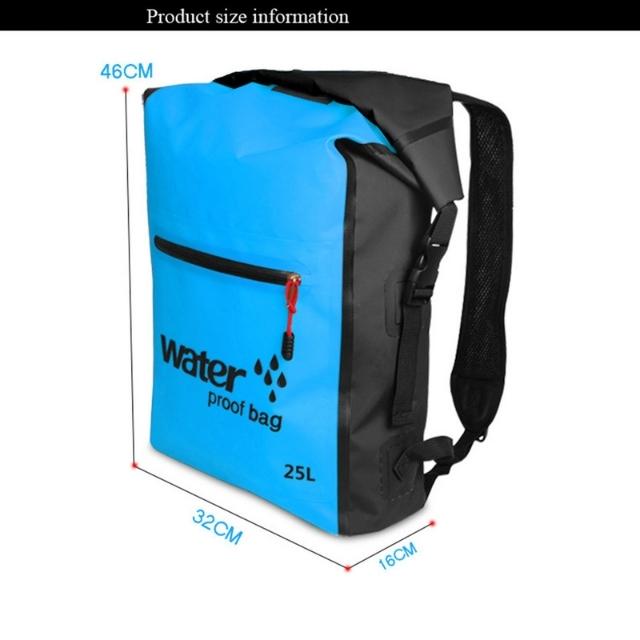 Portable Waterproof Water Sports Floating Dry Bag Backpack (ESG12958)
