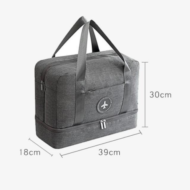 Waterproof Travel Cloth Organizer Wet Dry Separation Bag (ESG11735)