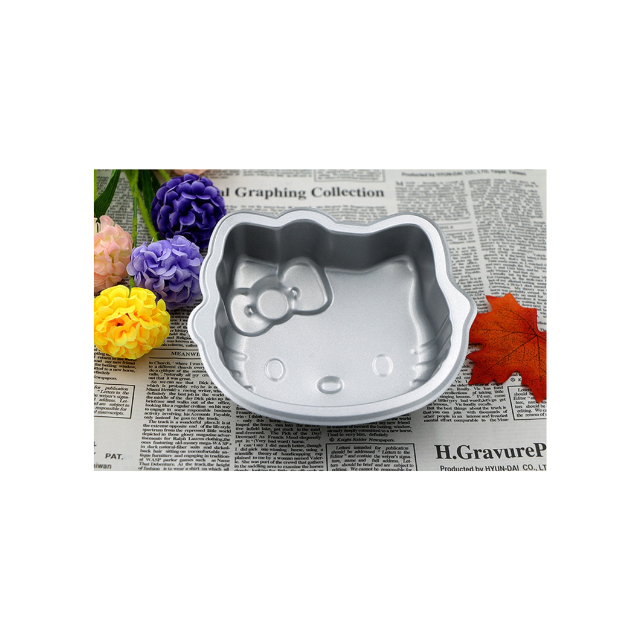 Hello Kitty Cake Pan and Cookie Cutters Baking Mold Aluminum Cake Mold (ESG17892)
