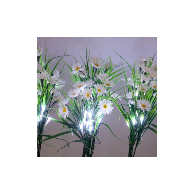 LED Daisy Flower Stake for Outdoor Garden (ESG16594)
