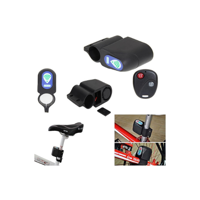 Bicycle Alarm Lock Anti-Theft with Remote Control (ESG16732)