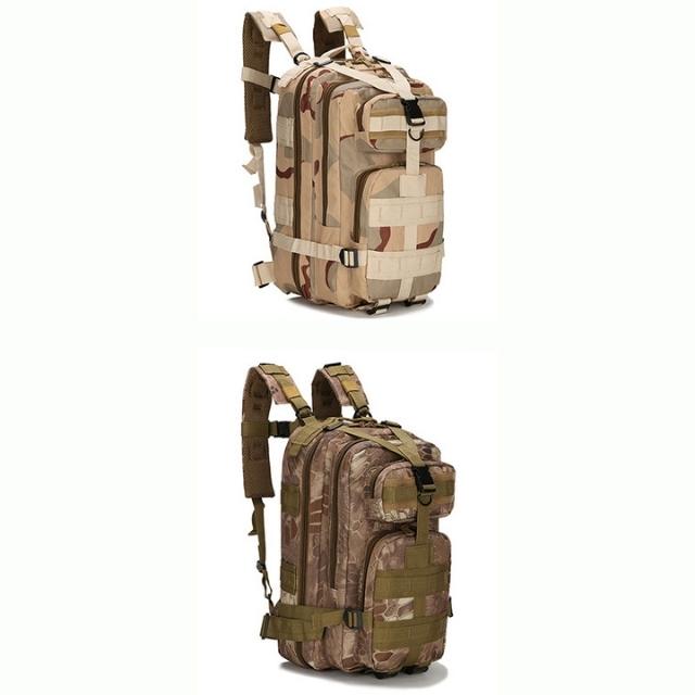 Outdoor Bag Hiking Backpack Multifunction Tactical Backpack Heavy Duty (ESG13327)