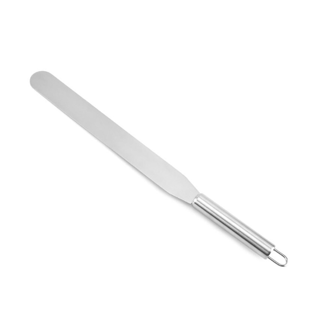 Stainless Steel Straight Bend Spatula, Frosting Palette Knife Baking Tool (ESG12129)
