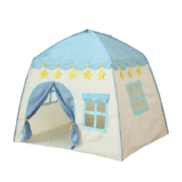 Tent Collapsible Children Pop Up Square Game Room Kiddie Princess Play House (ESG16366)
