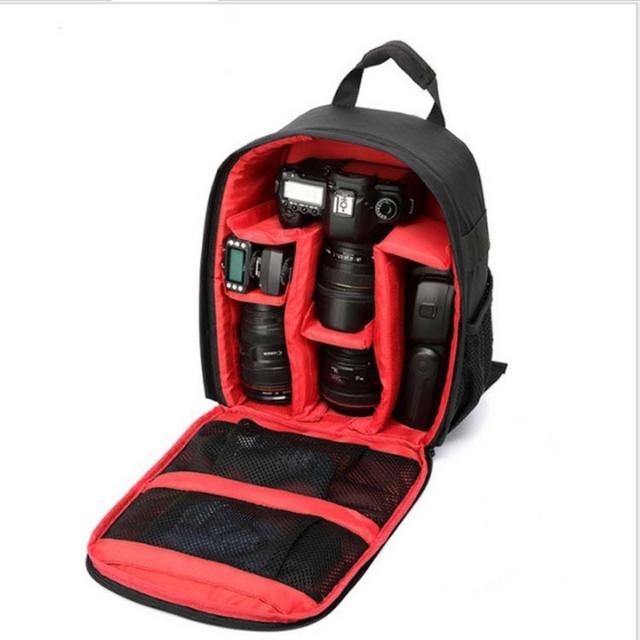 Waterproof Shockproof Camera Backpack Accessories Bag with Tripod Holder for DSLR (ESG13155)