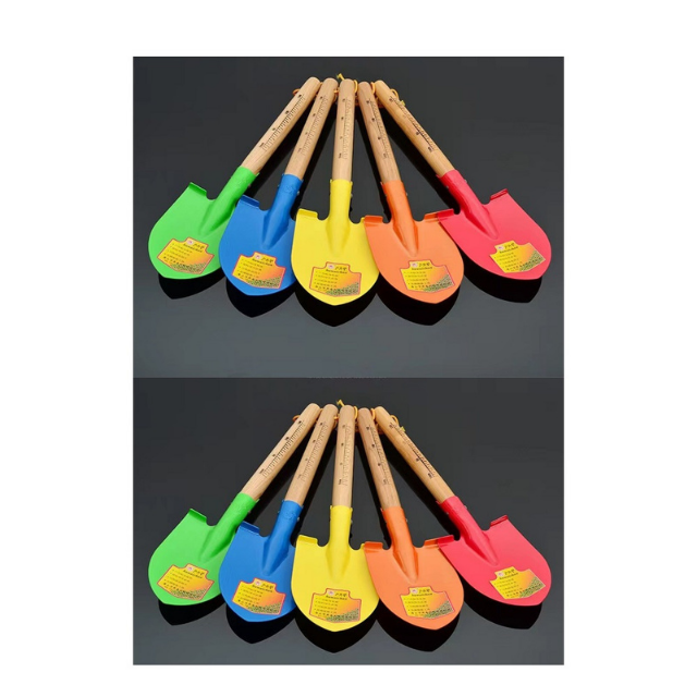 Mini Shovel for Kids with Wooden Handle Beach Garden Shovels (ESG14586)