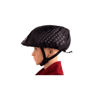 Bike Helmet Cover High Visibility Waterproof Helmet Cycling Rain Cover (ESG13102)