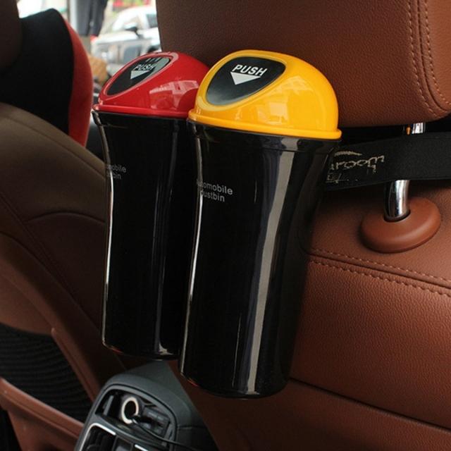 Portable Car Trash Can Mini Household Outdoor Bucket (ESG12864)