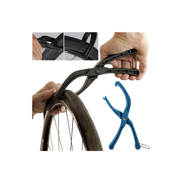 Bicycle Tire Removal Clamp with Non-Slip Grip (ESG15314)