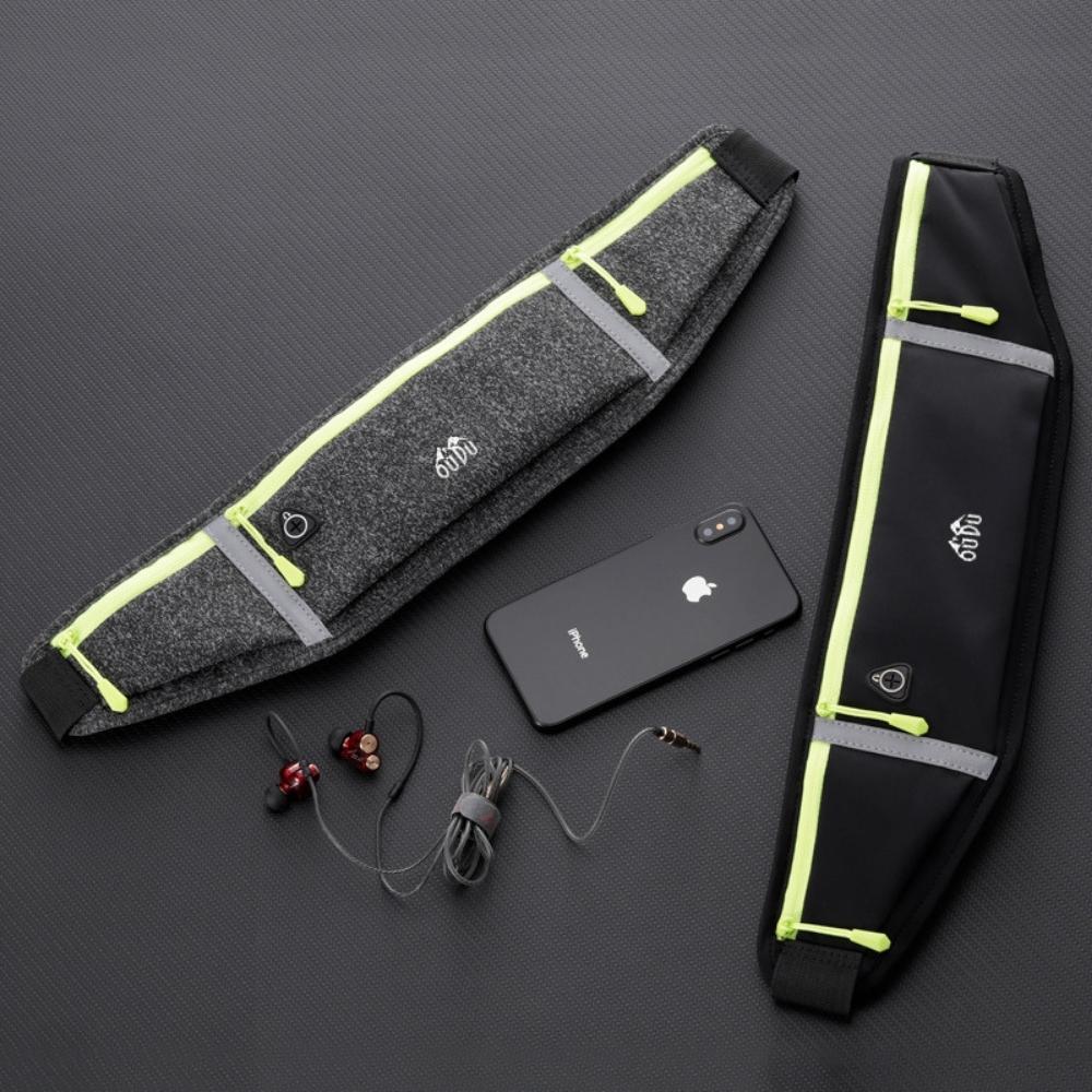 Waist Bag Multi-Pocket Belt with Reflective Light (ESG20553)