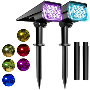 LED Solar Garden Light with Ground Spike for Outdoor Patio Yards Pathway (ESG17316)