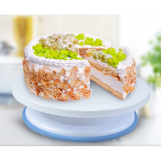 Rotating Anti-Skid Round Cake Stand Cake Decorating Rotary Table DIY Icing Baking Tool (ESG14261)