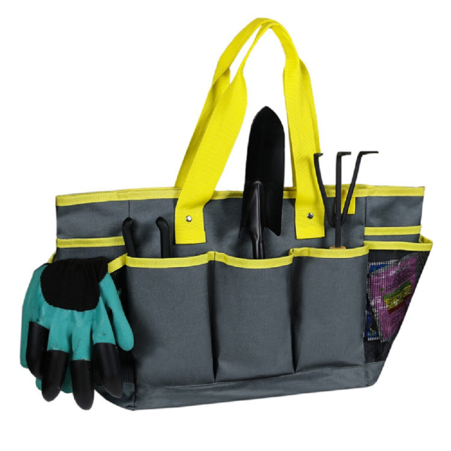 Portable Gardening Tools Organizer Bag With11 Pockets (ESG18384)