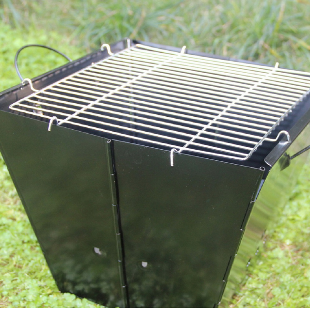 Folding Barbecue Charcoal Grill Lightweight BBQ Cooking Tools (ESG18063)