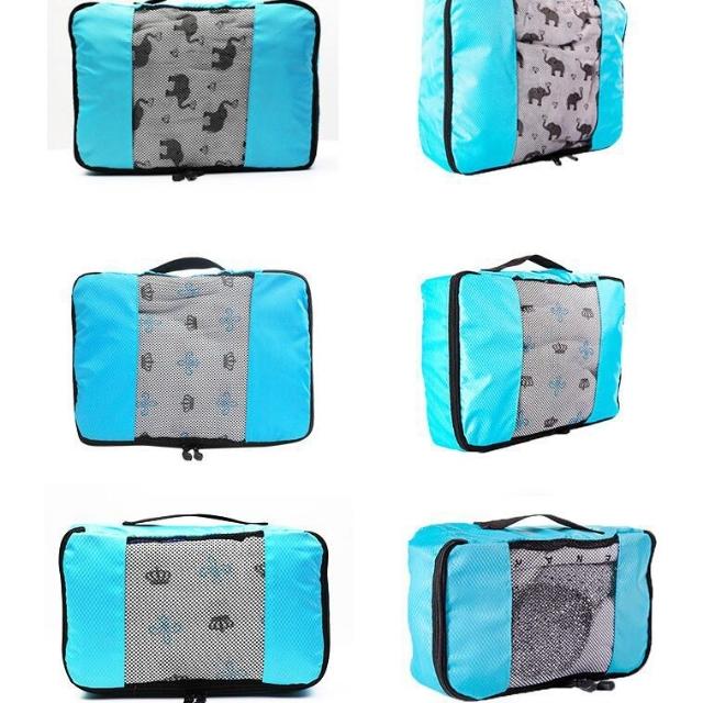 Water Resistant Packing Cubes Travel Organizers Storage Bag (ESG11744)