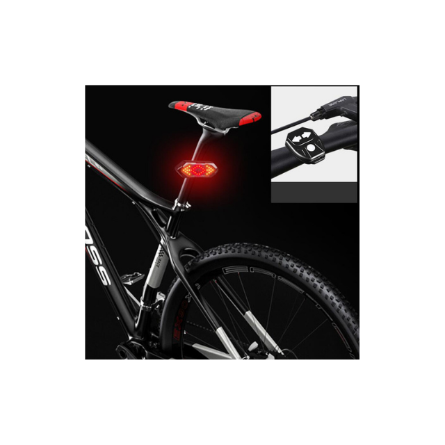 LED Bicycle Indicator Bike Rear Tail Laser (ESG13322)