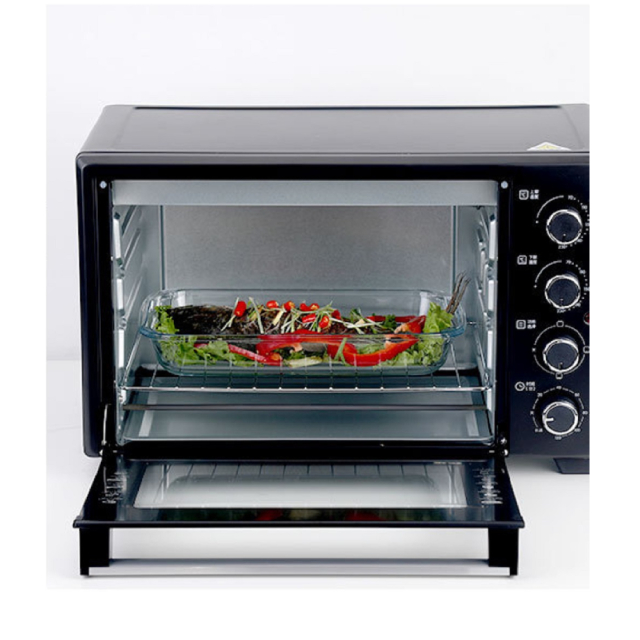 Rectangular Glass Oven Baking Pan Small Baking Dish (ESG17768)